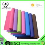 Eco Friendly Non Slip EVA Foam Yoga Exercise Mat With Customized Label for sale