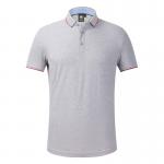SGS Flyita Mens Sports Polo Shirt Short Sleeve Golf ODM O Neck for sale