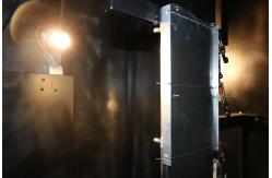 China Horizontal / Vertical Burning Test Chamber Spray Tank , 180×560mm Specimen Holder supplier