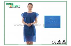 China Non Sleeves Disposable Polypropylene Nonwoven Isolation Gown supplier