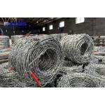 500m Roll And 1.6mm Thickness Hot Dipped Galvanized Barbed Wire With Handle