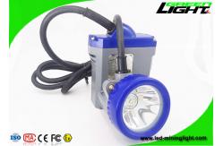 China 144um 10000lux Mining Safety Helmet Lamp Corded 22hrs supplier