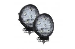 China 1440lm 18 W Spot Waterproof LED Work Light For Engineering Machinery supplier