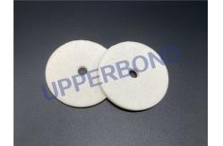 China MK8 MK9 Round Shape White Grinding Wheel for Tobacco Machinery supplier