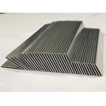 0.3mm Thickness Vertical Industry Silver Radiator Tube 42mm Width for sale