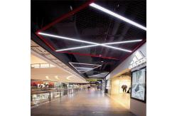 China Powder Coated Metal Mesh Ceiling Tiles Suspended Expanded Metal Ceiling Panels supplier