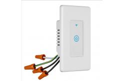 China Single Pole Tuya Smart Switch Wall Mounted Intelligent 240V 10A supplier