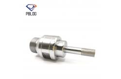 China Customization glass hole saw Threaded Solid Sintered Diamond drill Bits supplier
