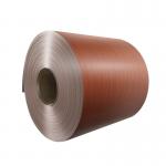 Eco Friendly Wooden Surface Coated Aluminium Coil Wooden Aluminum Coil for sale