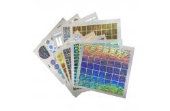 China Anti Counterfeiting PET Film 3D Holographic Stickers supplier