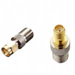 F Type Female Jack to Male Plug Connector Straight RF Coaxial Adapter F connector to Convertor for sale