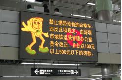 China Amber P8 Onboard Passenger Information Display  With Beam Width V110°/H110° supplier