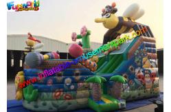 China Bee Commercial Inflatable Slide With Full Printing , inflatable slip and slide supplier