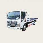 Foton 147hp YUCHAI Engine ABS Fast 8 Gear 9.1*2.25*2.85m Flat Bed Loading 7.57 Ton Tow Trucks Wrecker Truck for sale