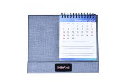 China 2023 New Flat Desk Wireless Charging Weekly Desk Large Paper Funny Desk Calendar supplier