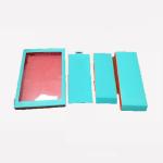 Plastic Retail Packaging Window Boxes 350g Custom Logo Gold Hot Stamping for sale