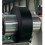 Alloy3105 0.022 x 12inch White / Black Color Flshing Roll Colored Coating Aluminum Trim Coil For Aluminum Ribbed for sale