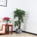 Artificial Plants Tree Potted Fake Money Tree Indoor Office Home Decor for sale