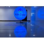 Decorations Inflatable Moon Balloon LED Light Custom Stand 400W 160cm