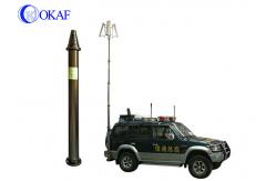 China High Strength Aluminum Alloy Telescopic Mast Pole Pneumatic Antenna Pole Customized supplier