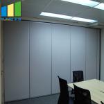 Acoustic Movable Walls Ceiling Hung Soundproofing Sliding Folding Partitions For Ballroom for sale
