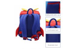 China NHB167M Nohoo new arrival lovely rocket 3D neoprene toddler backpack for kids supplier