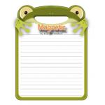 Custom Magnetic Shopping List Pad For Fridge Dry Erase Vertical notepads for sale