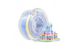 China 1.75mm Toughness Enhanced Silk Macaroon Rainbow  PLA+ High Quality 3D Printer Filament supplier