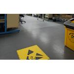 Class Bfl Anti Static Flooring Tiles 6.5mm Textured ESD Interlocking Floor Tiles for sale