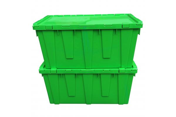 Stacking Plastic Turnover Box Plastic Storage Crates Logistics Moving Container