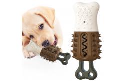 China Molar Popsicle Pet Dog Molar Stick TPR ABS Chew Toy Dog Toothbrush 154g supplier