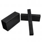 ASTM 7mm Black Metal Square Tubing S235JR 2 Inch Black Steel Pipe for sale