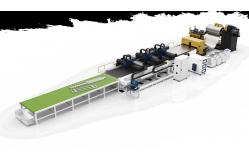 China Rolled Coils Cutting Machine Rolling and Flattening Laser Cutting Machine supplier