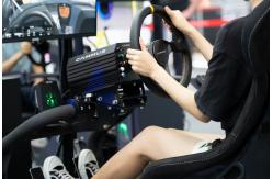China Cammus Direct Drive Race Game Cockpit With Adjustable Angle Pedal supplier