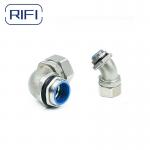Curvo Para Metalico 20mm Flexible Conduit Connectors 90 Degree Angle for sale