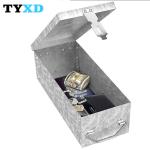 12 Inch Personalized Metal Tool Box Lockable For Knives / Valuables Storage