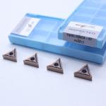 PVD Coated Carbide External Turning Insert , Negative Carbide Insert TNMG160404-KF PV4312 for sale