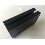 Black Glaze Oxidation Anodized Aluminum Window Frames High Glossy