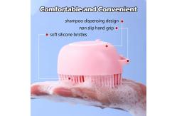 China Shampoo Silicone Pet Brush supplier