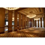 85 mm thickness melamine customized color movable partition for banquet hall for sale