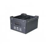 Black Waterproof ESD Plastic Container Box SMD Reel Storage Tape Holder for sale