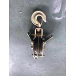Both Side Opening Dual Sheave Cable Stringing Block Steel Hoisting Tackle 5t for sale