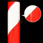 Red White Reflective Tape Sticker For Road Barrier Or Vehicles for sale