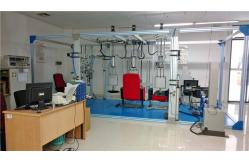 China Touch Screen Control Universal Furniture Testing Machines For  Chair Static / Cyclic Testing supplier