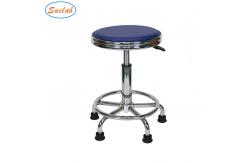 China Antistatic Industrial Lab Chairs And Stools Practical With PU Leather Top supplier