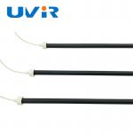 UVIR Customization Ir Heater Lamp 1500W Quartz Infrared Long Wave Black Tube for sale