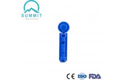 China Disposable Stainless Steel Blood Glucose Test Lancet 28 Gauge supplier
