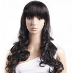 Black Body Wave High Temperature Fiber Wig For Women Extra Long for sale