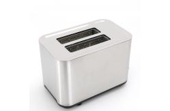 China Automatic Fast Heating Bread Toaster Household Breakfast Maker Stainless Steel 2 Slices Toaster supplier