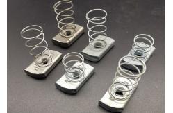 China Carbon Steel m6 m10 m12 Galvanized Unistrut Support Spring Nut supplier
